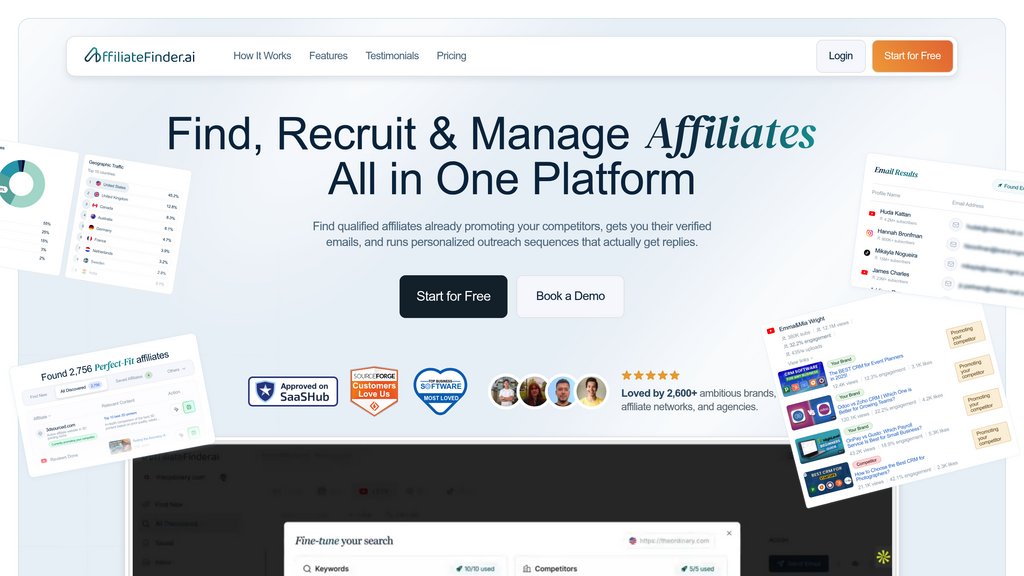 AffiliateFinder.ai preview