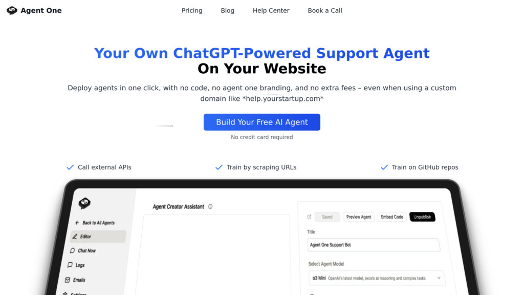 image for Agent One image for Agent One