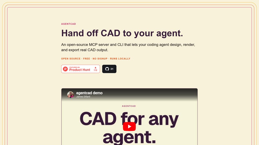 image for AgentCAD image for AgentCAD