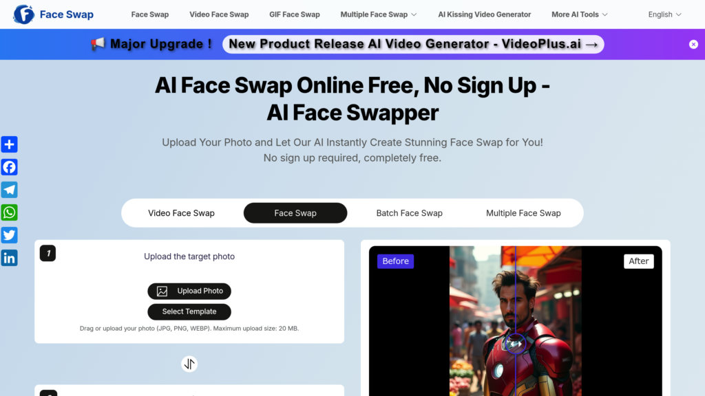 image for AI Face Swapper