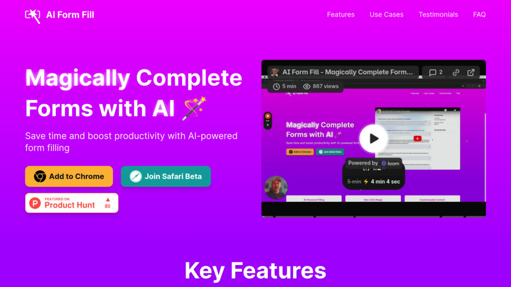 image for AI Form Fill