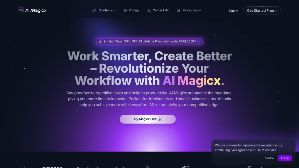AI Magicx preview