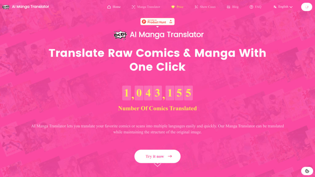 image for AI Manga Translator