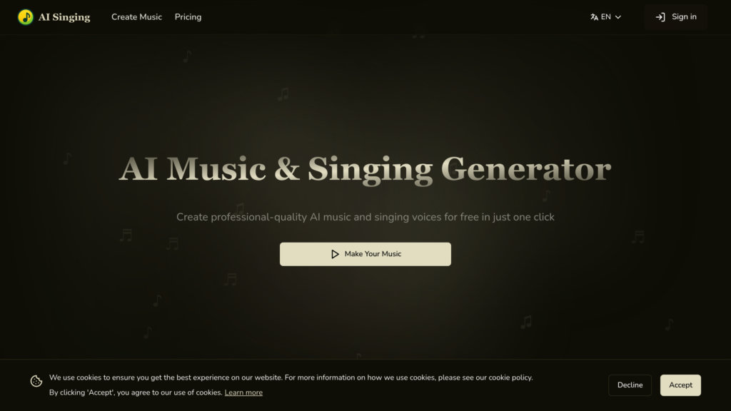 image for AI Singing