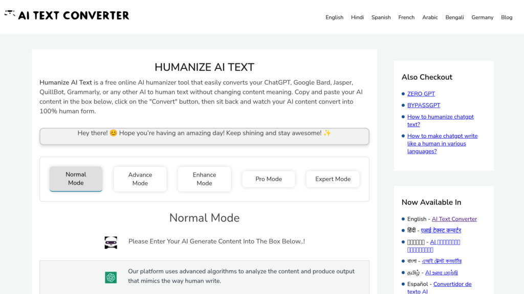 image for AI Text Converter