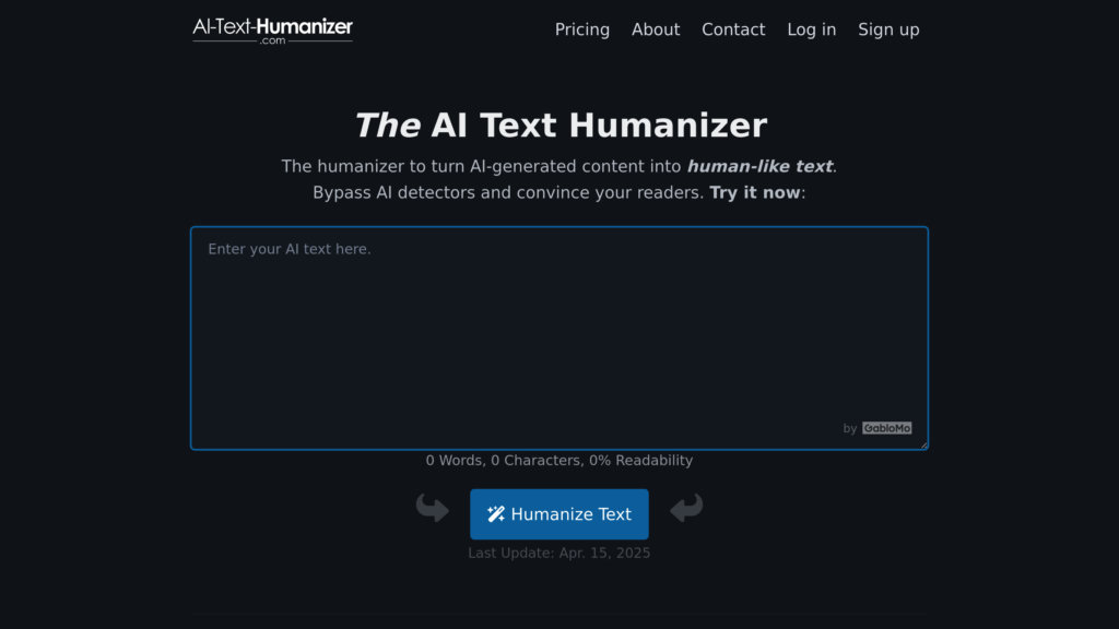 image for AI Text Humanizer