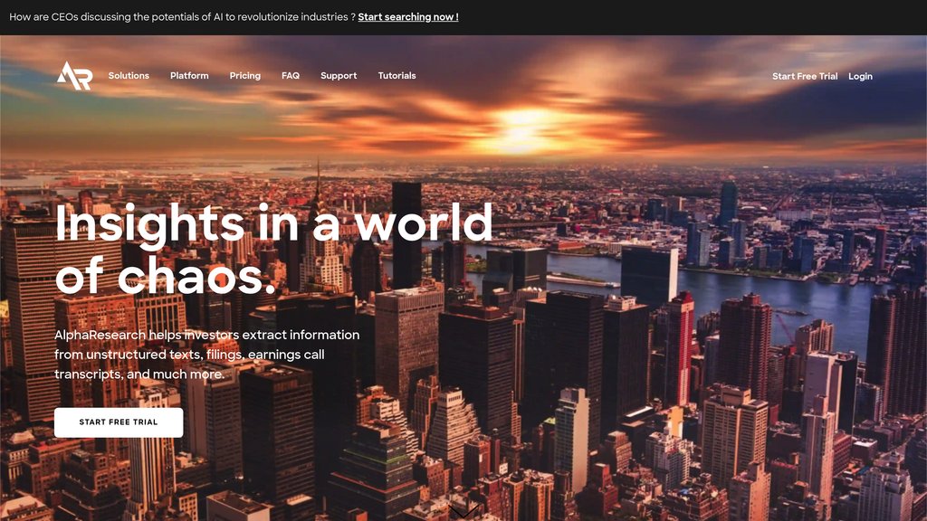 image for AlphaResearch image for AlphaResearch