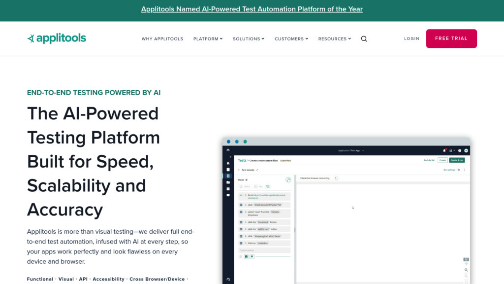 image for Applitools image for Applitools