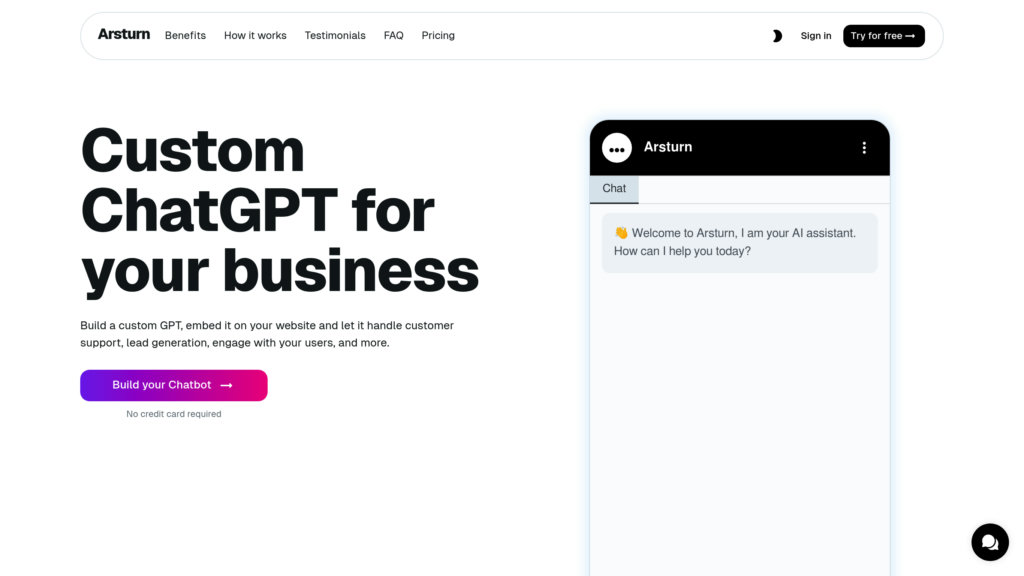 image for Arsturn image for Arsturn