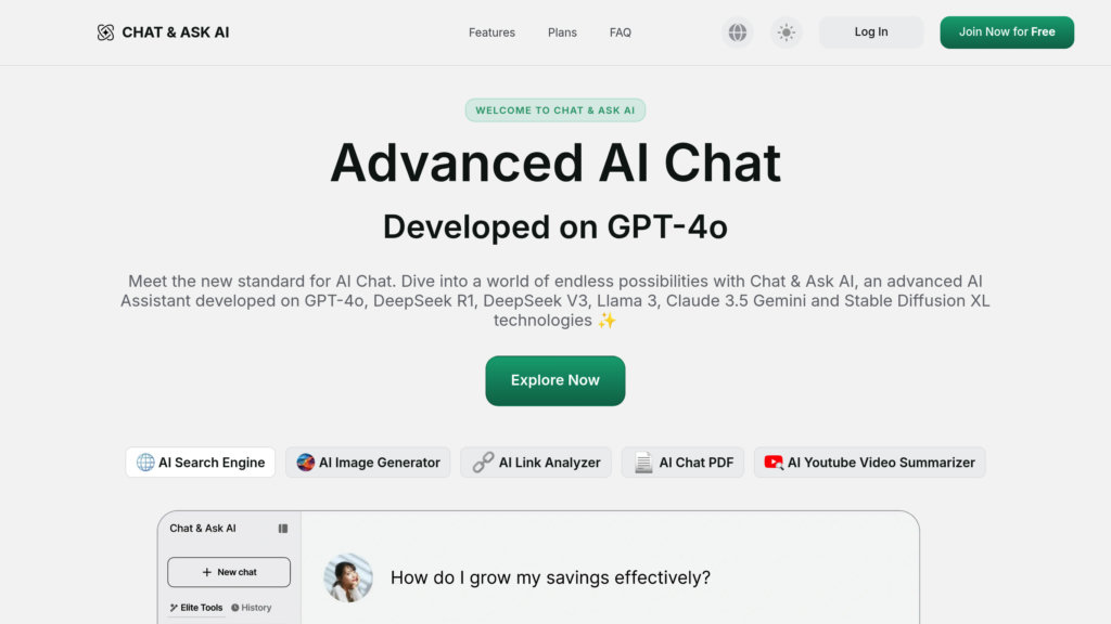 image for Ask AI Chat Bot