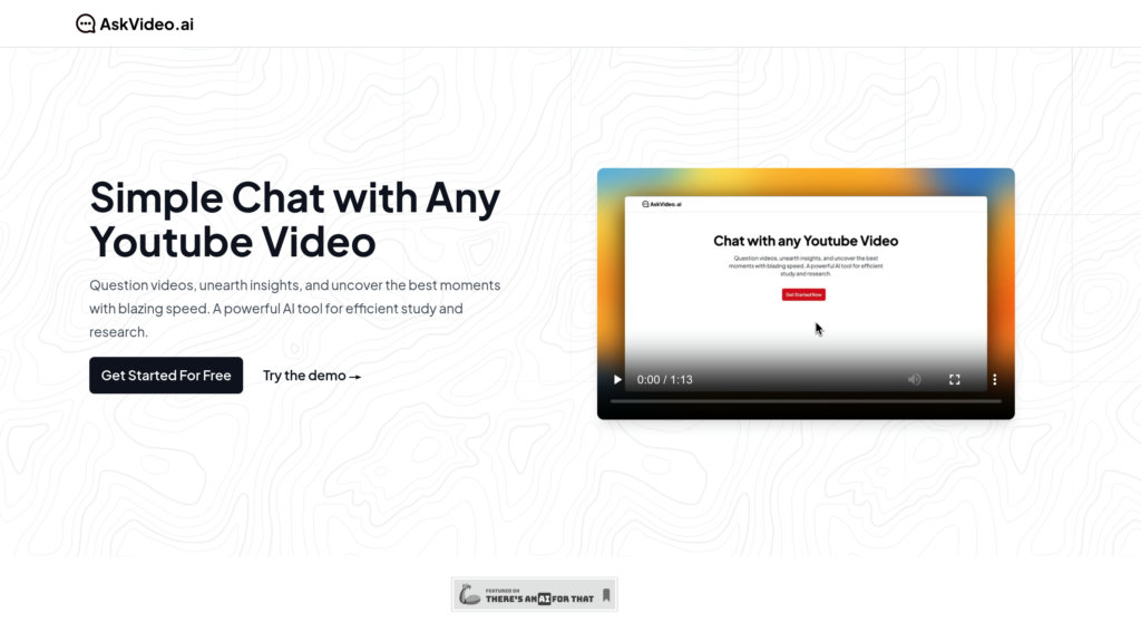 image for AskVideo.ai image for AskVideo.ai