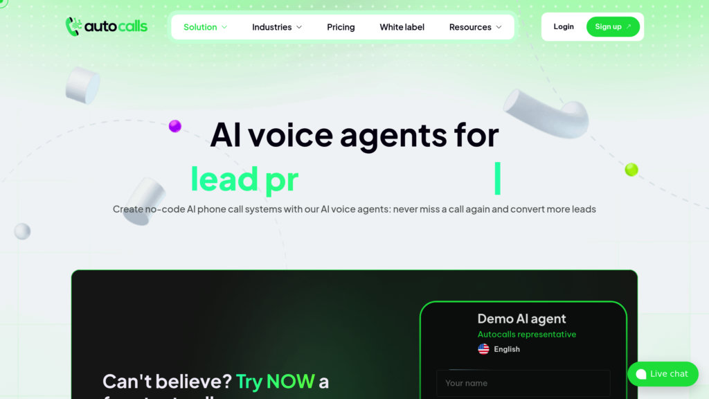 image for AutoCalls AI