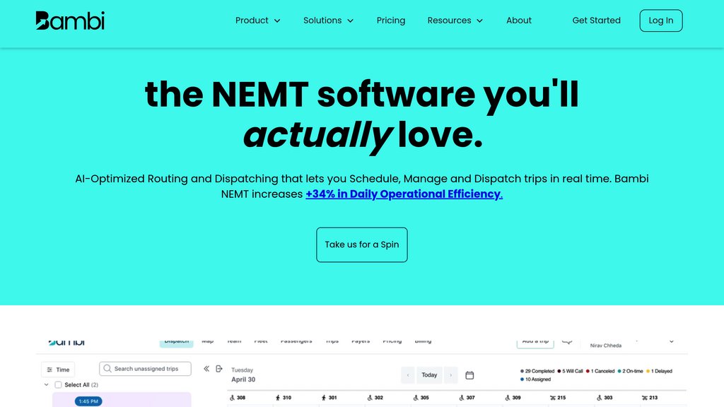 image for Bambi NEMT Software