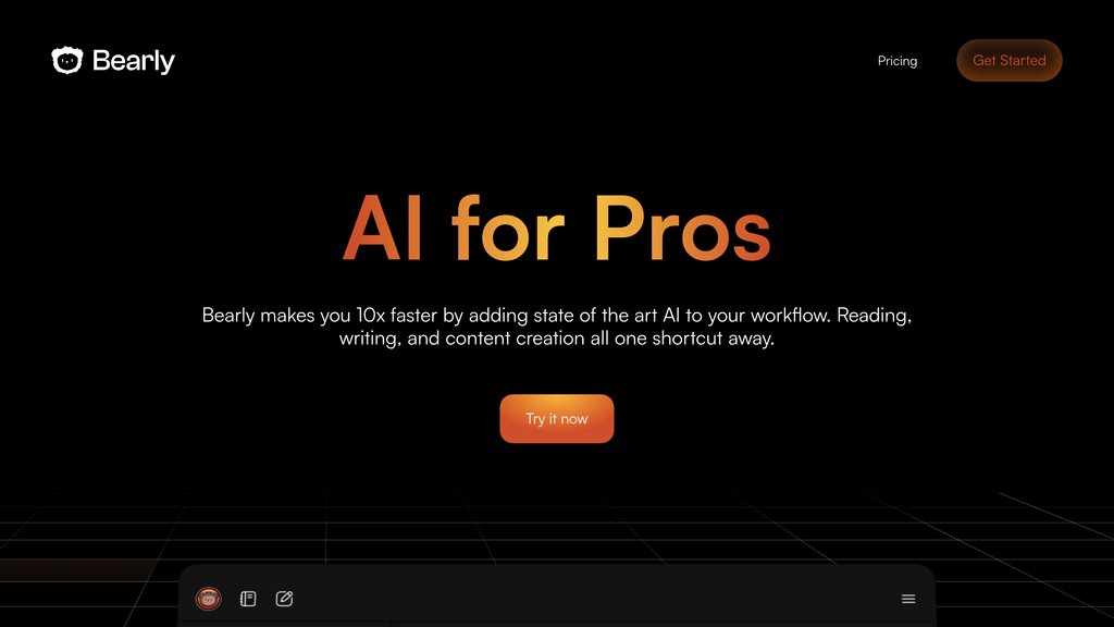 image for Bearly AI image for Bearly AI