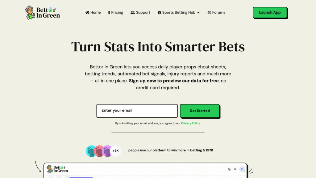 image for Bettor In Green