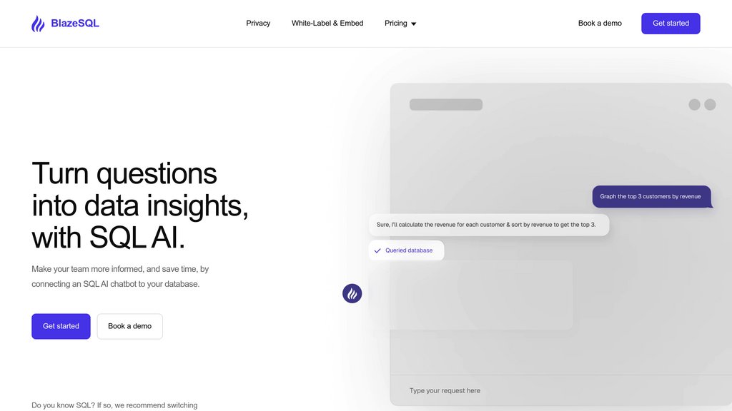 image for BlazeSQL