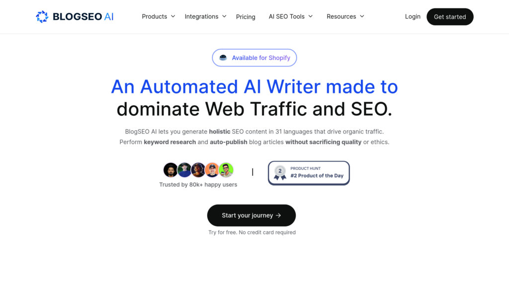 image for BlogSEO AI