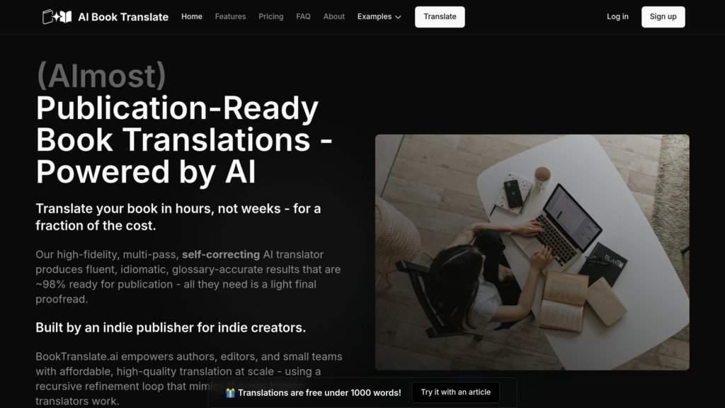 image for BookTranslate.ai
