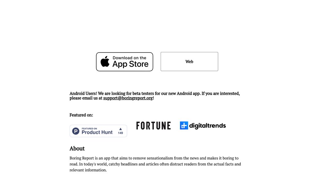 image for Boring Report