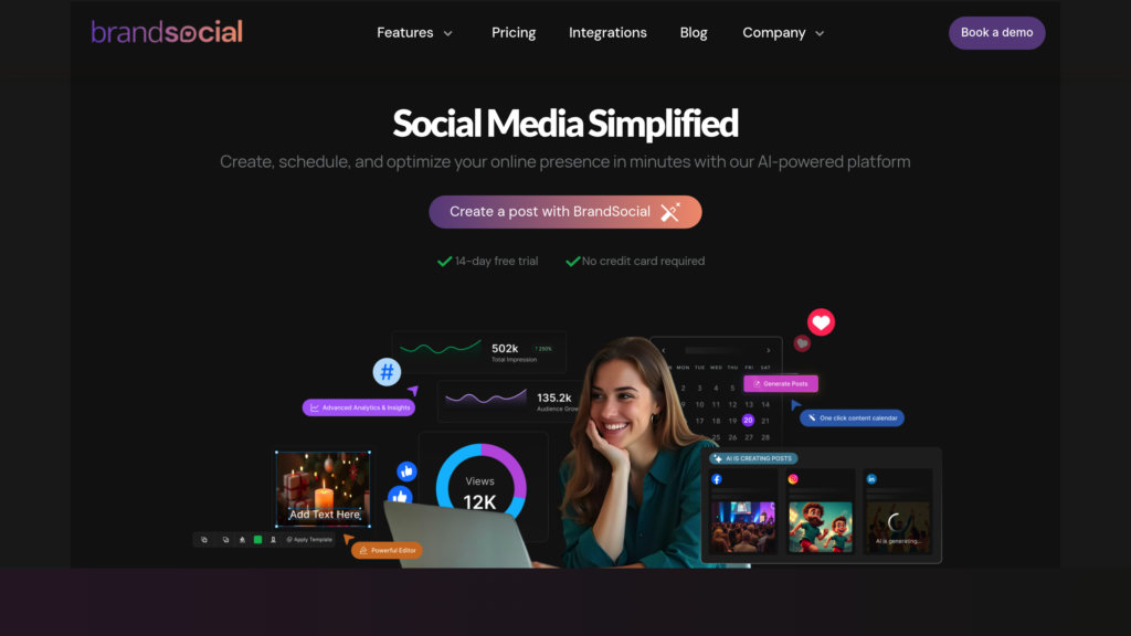 image for BrandSocial AI