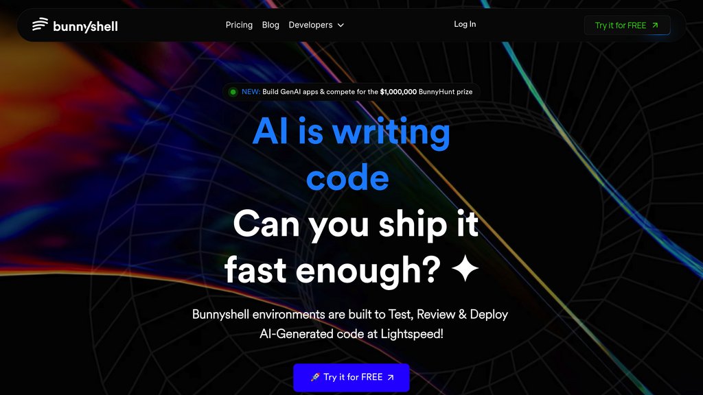 image for Bunnyshell image for Bunnyshell