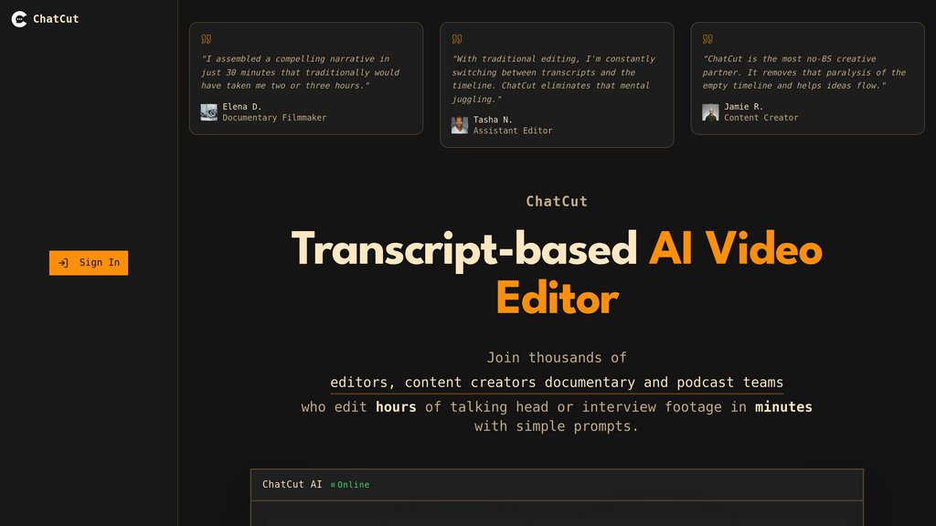 image for ChatCut