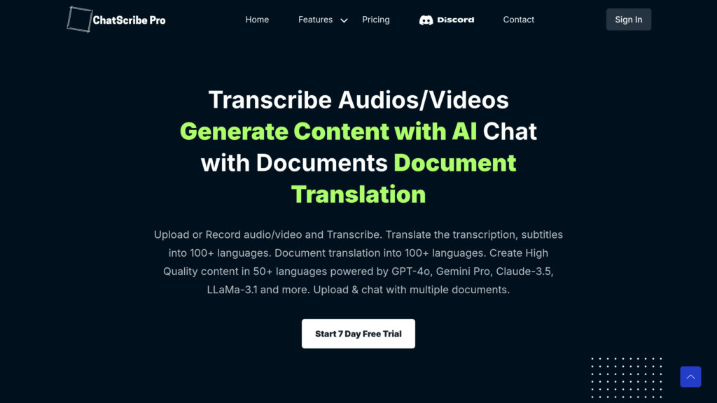 image for ChatScribe Pro