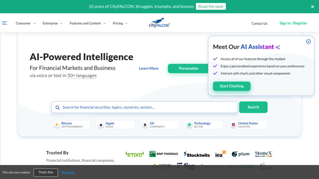 image for CityFALCON.ai