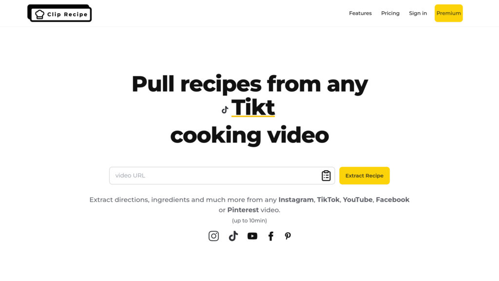 image for Clip Recipe