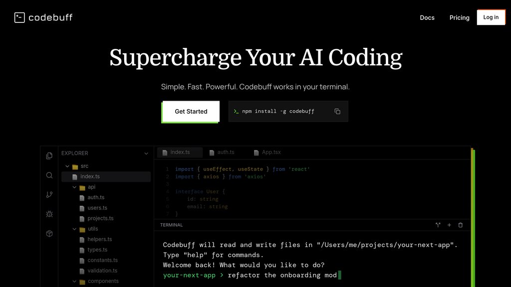 image for Codebuff image for Codebuff
