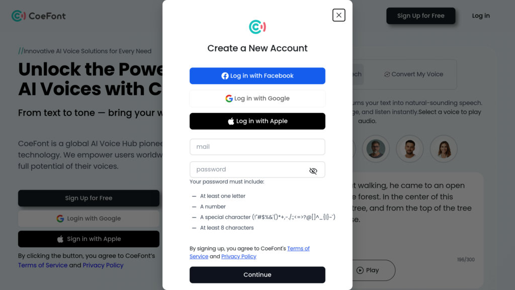 image for CoeFont CLOUD