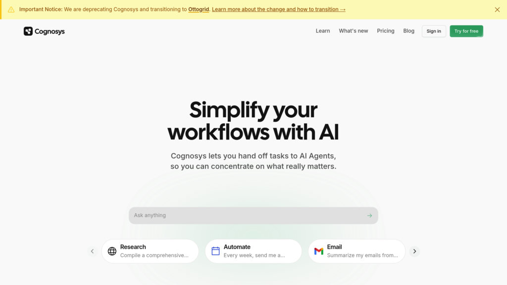image for Cognosys AI