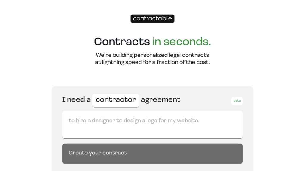 image for Contractable