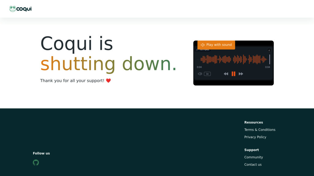 image for Coqui AI