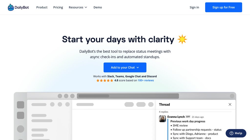 image for DailyBot image for DailyBot
