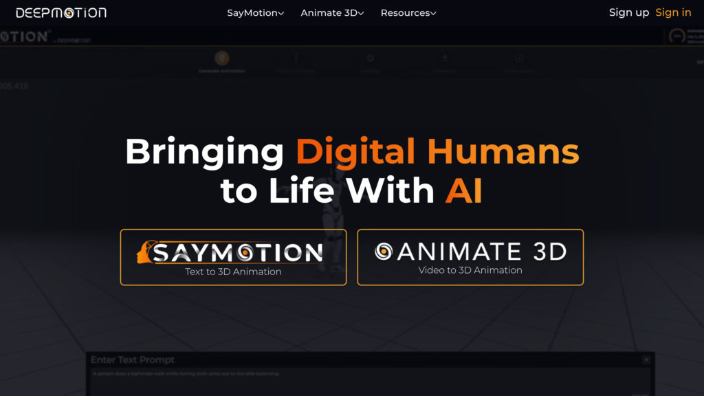 image for DeepMotion