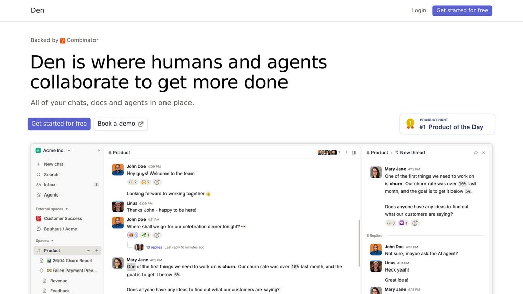 image for Den image for Den