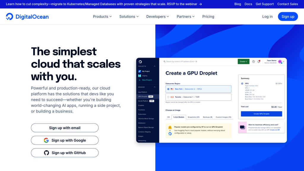 image for DigitalOcean