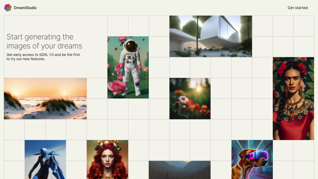 image for DreamStudio AI