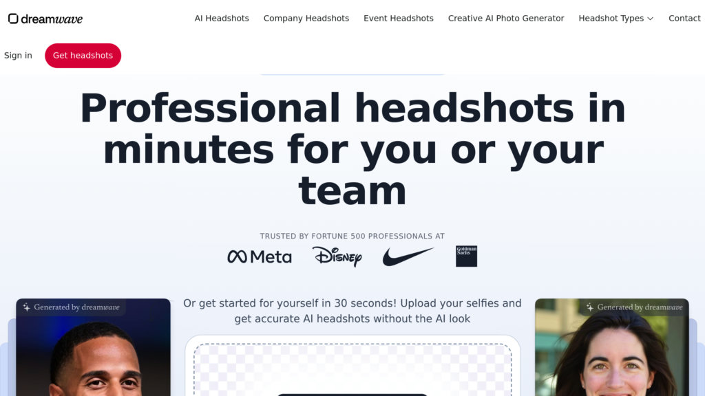 image for Dreamwave AI Headshots