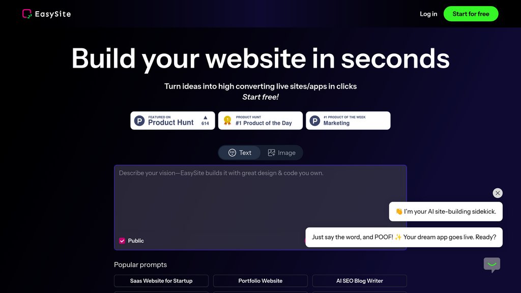 image for EasySite AI
