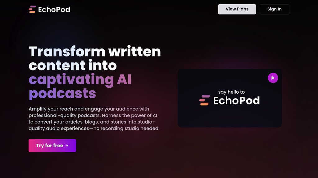 image for EchoPod
