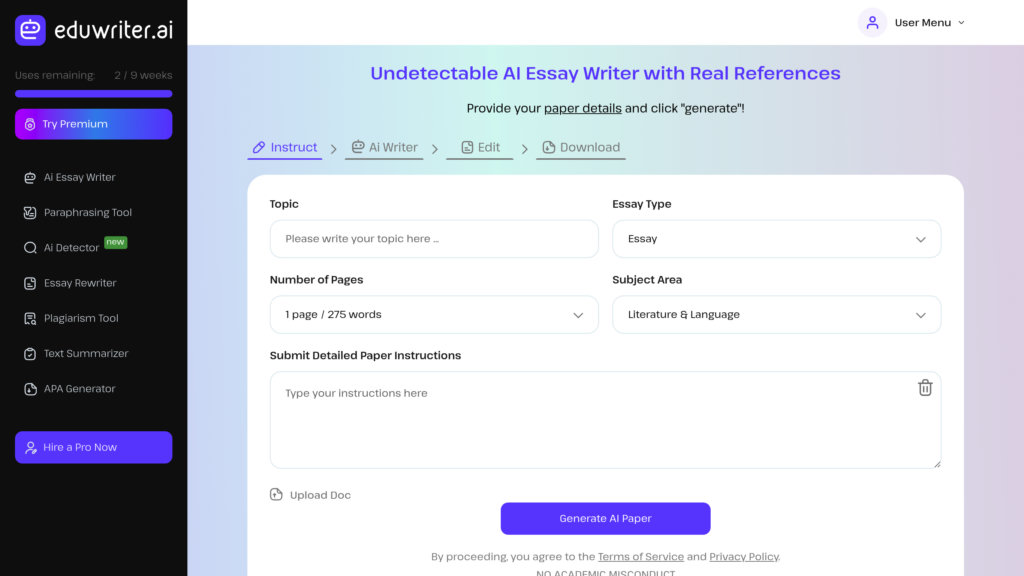 image for EduWriter.ai