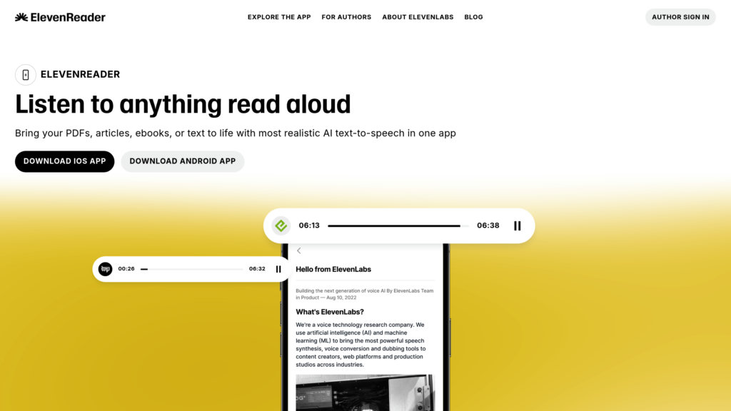 image for ElevenReader