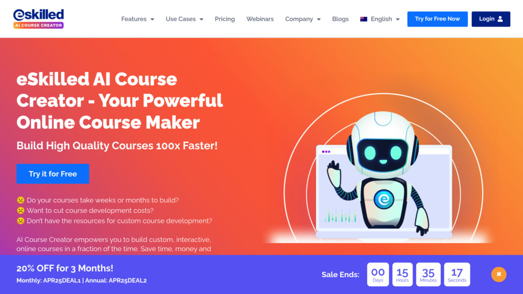 image for eSkilled AI Course Creator