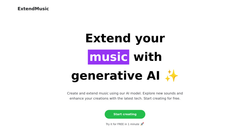 image for ExtendMusic.AI