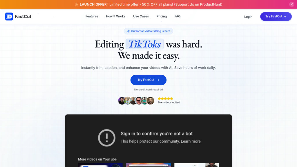 image for FastCut AI image for FastCut AI