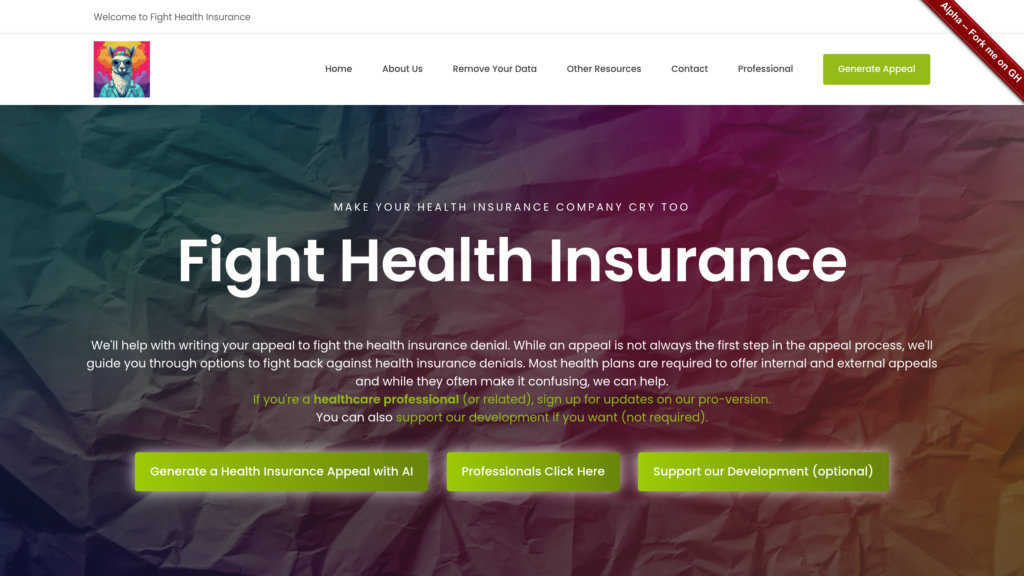 image for Fight Health Insurance