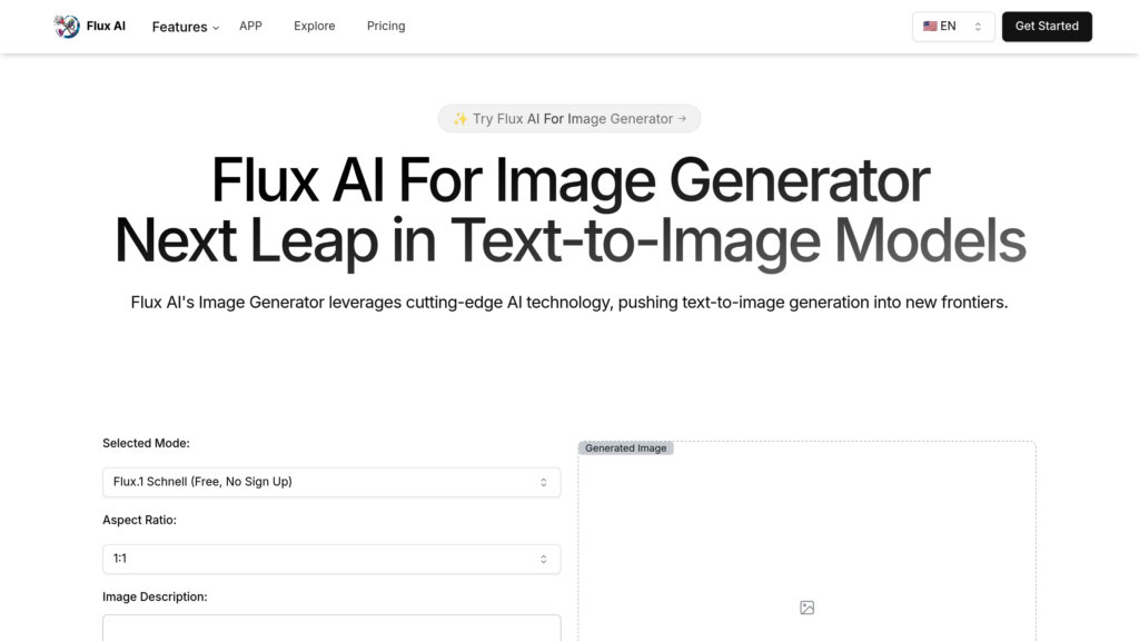 image for Flux AI Image Generator