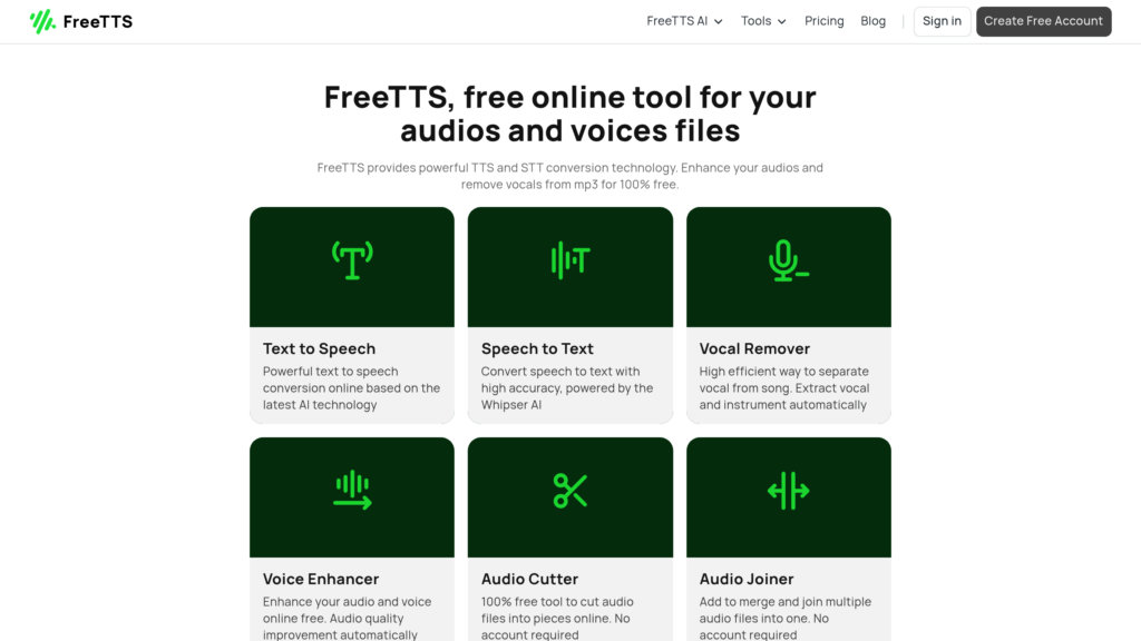image for FreeTTS